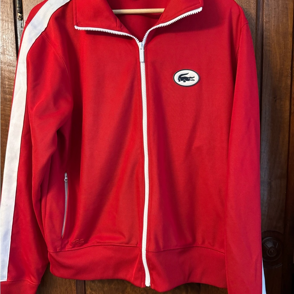 Lacoste Red Track Jacket